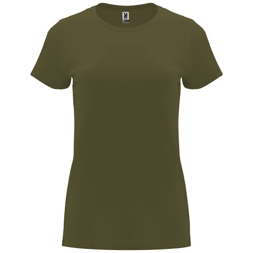 T-shirt Femme en coton 170gr à personnaliser Capri ROLY Vert militaire